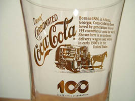 １９８６年コカコーラ１００周年記念グラス（非売品）: こだわりのもの